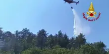 Incendi sul Carso, Vigili del fuoco spengono le fiamme tra Trieste e Gorizia