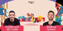 Andrea Scanzi intervista Francesco De Carlo: la standup comedy tra Stati Uniti e Italia. Il 9 e 10 settembre i loro interventi alla Versiliana