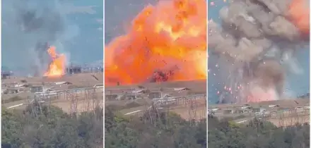 Esplosione nello stabilimento ex Simmel Difesa di Colleferro: boato e incendio nell&rsquo;azienda di munizioni &ndash; Video