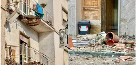 Livorno, crolla il balcone di un palazzo: morta una donna di 56 anni