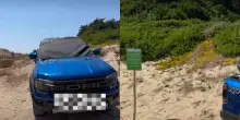 &ldquo;Dal prossimo anno i barbari verranno cacciati via. Qui non si tratta solo di incivilt&agrave;, significa essere proprio balordi&rdquo;: la rabbia del vicesindaco per il suv parcheggiato sulle dune, multa da 5 mila euro