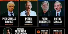 A Crotone torna &ldquo;L&rsquo;imboscata al mare&rdquo;: ospiti Davigo, Peter Gomez, Senaldi e Sansonetti. Il programma