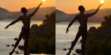 &ldquo;La bellezza della natura e del creato nella sua espressione pi&ugrave; pura e mozzafiato&rdquo;: Roberto Bolle danza al tramonto a Li Galli, poi svela il suo viaggio su una barca speciale &ndash; IL VIDEO