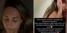 &ldquo;Siamo rimasti otto ore in ospedale, le hanno fatto l&rsquo;anestesia, aveva una profonda lacerazione. Si &egrave; rotta il labbro e i denti&rdquo;: la figlia di Beatrice Valli e Marco Fantini cade e si ferisce al volto