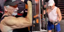 &ldquo;A 83 anni ho preso un manico di scopa, gli ho attaccato due brocche di latte e ho iniziato ad allenarmi nel patio. Prima avevo una pancia enorme&rdquo;: la storia di Mick Wadge, il nonno bodybuilder star del web