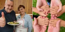 &ldquo;Ci hanno accolto correndo, gridando mamma e pap&agrave;&rdquo;: Benedetta Rossi &egrave; diventata madre di due bambine