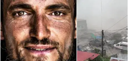 A pochi metri dal fiume di fango e detriti: le riprese impressionanti dell&rsquo;italiano sopravvissuto all&rsquo;inondazione in Nepal