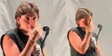 Il fonico lascia Madame &ldquo;in diretta&rdquo; per Marracash e Gu&egrave;. Lei scherza: &ldquo;Tornerai a novembre, se non prendo loro al posto tuo&rdquo;. Sui social &egrave; polemica, poi il chiarimento: &ldquo;Era parte del gioco&rdquo;