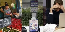 Prezzi alle stelle, le storie: &ldquo;Il 17 del mese il conto &egrave; gi&agrave; a zero. Non ci curiamo pi&ugrave;&rdquo;. &ldquo;Noi stringiamo la cinghia e la politica trova miliardi per le armi&rdquo;