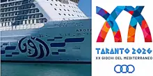 Choc ai Giochi del Mediterraneo: una pallavolista ha denunciato una tentata violenza sessuale sulla nave a Taranto