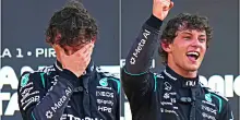 &ldquo;Dopo la seconda partenza mi sono detto: &lsquo;Questa la devo vincere&rsquo;. Mamma mia, che giornata!&rdquo;: Antonelli piange sul podio