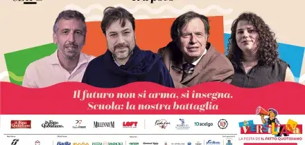 Al via la Festa del Fatto 2026, la diretta dal parco la Versiliana. Segui tutti nostri eventi
