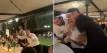 Damigelle in lacrime, invitati in delirio: al matrimonio vicino allo Stadio Olimpico il gol di Matias Soul&eacute; all&rsquo;ultimo respiro manda tutto all&rsquo;aria &ndash; IL VIDEO
