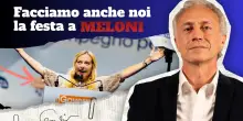 &ldquo;Facciamo anche noi la festa alla Meloni&rdquo;, il video editoriale di Marco Travaglio