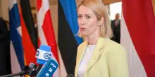 Kallas (Ue): &ldquo;Il drone russo sul treno tra Ucraina e Polonia &egrave; un messaggio per spaventare l&rsquo;Occidente&rdquo;. Merz: in Europa la pace &egrave; a rischio