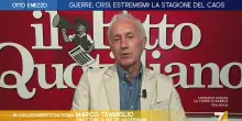 Travaglio a La7: &ldquo;Grillo vuole fondare un nuovo partito? Non capisco dove creda di andare. Non ha elettori, n&eacute; candidati, n&eacute; soldi&rdquo;