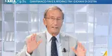 Fini a La7: &ldquo;Spero che Vannacci resti fuori dal centrodestra&rdquo;. E sui suoi fan: &ldquo;Li chiami &lsquo;camerati&rsquo; e si infiammano subito&rdquo;