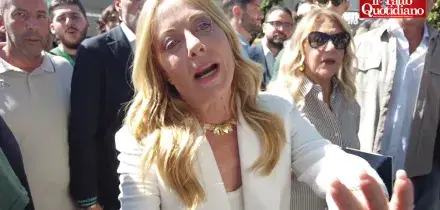 Meloni ai giornalisti: &ldquo;Non voglio parlare con voi&rdquo;