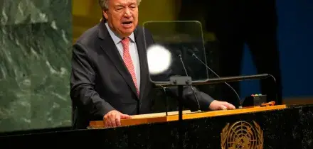 Onu, il segretario Guterres apre l&rsquo;Assemblea: &ldquo;In Cisgiordania violenze e sfollamenti, emerge lo spettro della pulizia etnica&rdquo;