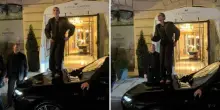 C&eacute;line Dion balla a piedi nudi sul cofano di un&rsquo;auto a Parigi: l&rsquo;esibizione a sorpresa con i fan &ndash; VIDEO