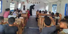 La storia di un libraio e un&rsquo;artista che a Gaza tengono viva la speranza tra i bambini
