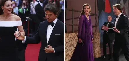 &ldquo;Sono persone eccezionali&rdquo;: Tom Cruise &ldquo;adotta&rdquo; Kate e William sul red carpet di &ldquo;Digger&rdquo;. L&rsquo;abbraccio hollywoodiano che (per una sera) fa dimenticare i veleni di corte