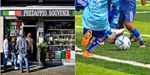 La scritta &ldquo;Predappio Tricolore&rdquo; sulle maglie dei bambini, lo sponsor &egrave; il negozio di gadget fascisti: un padre ritira il figlio dalla squadra di calcio