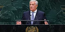 L&rsquo;italian-english (molto poco british) del ministro Tajani al Consiglio di sicurezza Onu | il video