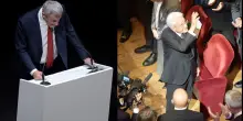 &ldquo;Spese per le armi a discapito di lavoro e sanit&agrave;, basta&rdquo;: l&rsquo;appello di Landini di fronte a Mattarella alla festa per i 120 anni della Cgil