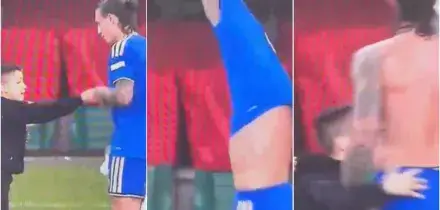 Calafiori regala la maglia della Nazionale a un bambino, poi esplode contro gli haters: &ldquo;In una scena cos&igrave; pura andate a cercare l&rsquo;errore, mi fate paura&rdquo;