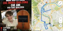 A Roma un corteo di sensibilizzazione sulle norme di sicurezza stradale in ricordo di Mattia Nicholas Liguori, travolto a 17 anni in corso Francia