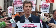 Legge elettorale, Magi al 6&deg; giorno di sciopero della fame. Sit-in di +Europa davanti a Palazzo Chigi: &ldquo;Meloni con la fiducia impedisce ad Parlamento di esaminare la riforma&rdquo;