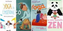 Bambini sempre pi&ugrave; stressati e sovrastimolati? Lo yoga pu&ograve; aiutarli a gestire le emozioni e ritrovare la concentrazione: come funziona e i 6 libri per iniziare giocando