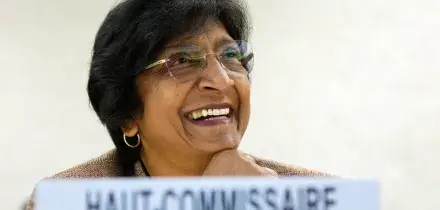 Il premio Nobel a Navi Pillay &egrave; un messaggio chiaro a Washington, Mosca, Pechino e Tel Aviv