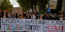 Francia, studenti ancora in corteo. Tensioni a Rennes e Lione