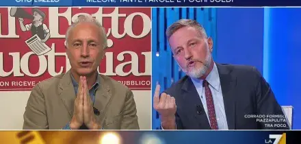 Travaglio a La7: &ldquo;Renzi &egrave; come lo scorpione che punge la rana e fa affondare tutto, compreso se stesso&rdquo;. Botta e risposta con Giannini