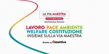 Manifestazione della Cgil &ldquo;La Via Maestra&rdquo;, la diretta da Roma. Tra gli interventi anche quelli dei leader del centrosinistra