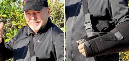 &ldquo;E per non farmi mancare niente, oltre alla schiena, ho rotto anche i legamenti della spalla sinistra, ma tengo duro&rdquo;: nuovo infortunio per Vasco Rossi