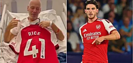 &ldquo;Non possiamo regalargli pi&ugrave; tempo&rdquo;: l&rsquo;appello social di migliaia di sconosciuti per Pete, tifoso dell&rsquo;Arsenal malato terminale. E Rice risponde