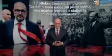 Crozza su Sangiuliano e la &ldquo;matrice leninista&rdquo; della guerriglia dei ragazzi: &ldquo;Ce li vedi i tredicenni che scelgono il 17 perch&eacute; evoca Lenin?&rdquo;