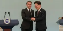 Macron in Sudcorea da Lee: cooperazione su energia (nucleare) e Hormuz