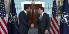 Rubio accoglie Rutte (Nato) presso il Dipartimento di Stato