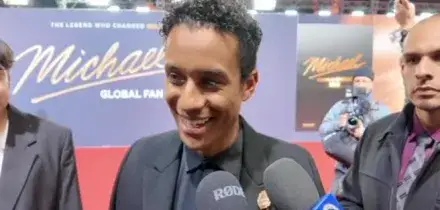 Jaafar Jackson &egrave; &ldquo;Michael&rdquo;: nessuna paura sul set, ero pronto