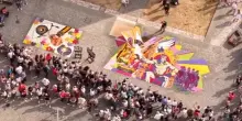Le infiorate di Spello, nel borgo umbro la natura diventa arte