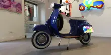 La Vespa diventa arte: a Milano debutta progetto &ldquo;Icona in Luce&rdquo;