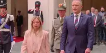 Meloni riceve il presidente della Repubblica polacca Nawrocki