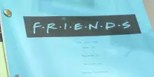 All&rsquo;asta i cimeli di Chandler, ci sono anche i copioni di &ldquo;Friends&rdquo;
