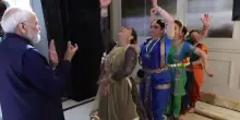 Modi a Roma, sul suo X lo spettacolo di danza indiana di 5 italiane