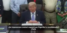 Trump annuncia legalizzazione dei superinquinanti idrofluorocarburi