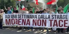 Modena, due piazze a una settimana dai fatti di via Emilia Centro